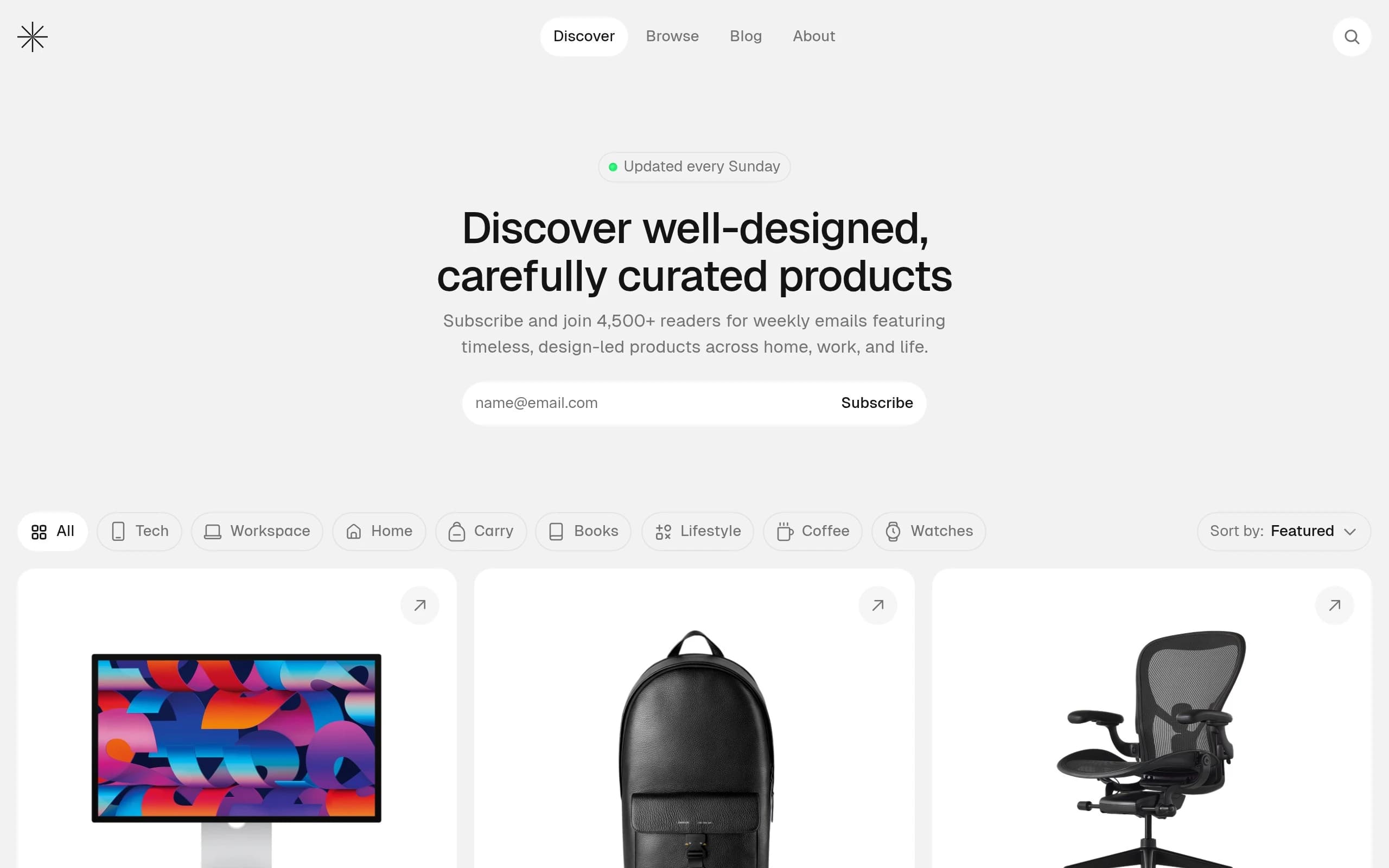 Curated Supply
